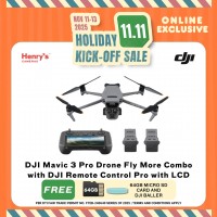DJI Mavic 3 Pro Drone Fly More Combo with DJI Remote Control Pro with LCD
