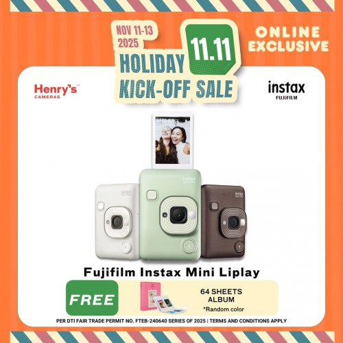 Fujifilm Instax Mini Liplay Hybrid Instant Camera and Printer
