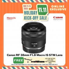 Canon RF 35mm F1.8 Macro IS STM Lens