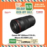 Canon RF 100mm F/2.8 L Macro IS USM Lens