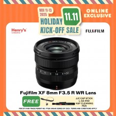 Fujifilm XF 8mm F3.5 R WR Lens