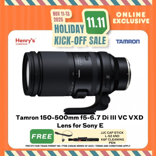 Tamron A057Z 150-500mm f5-6.7 Di III VC VXD Lens for Nikon Z
