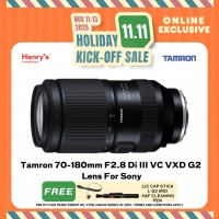 Tamron 70-180mm F2.8 Di III VC VXD G2 Lens For Sony
