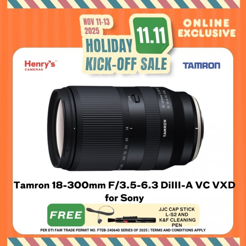 Tamron 18-300mm F3.5-6.3 DI III VC VXD for Sony E Mount B061S