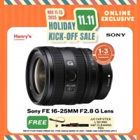 Sony FE 16-25MM F2.8 G Lens