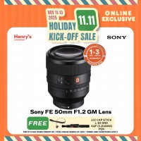 Sony FE 50mm F1.2 GM Lens