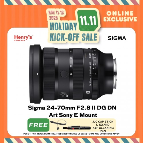 Sigma 24-70mm F2.8 II DG DN Art Sony E Mount