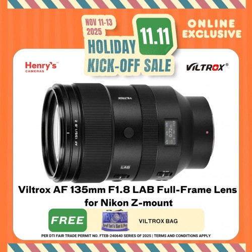 Viltrox AF 135mm F1.8 LAB Full-Frame Lens for Nikon Z-mount
