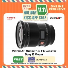 Viltrox AF 16mm F1.8 FE Lens for Sony E Mount Viltrox AF 16mm F1.8 FE Lens for Sony E Mount