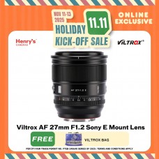 Viltrox AF 27mm F1.2 Sony E Mount Lens Viltrox AF 27mm F1.2 Sony E Mount Lens