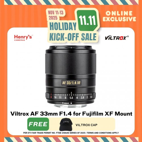 Viltrox AF 33mm F1.4 for Fujifilm XF Mount