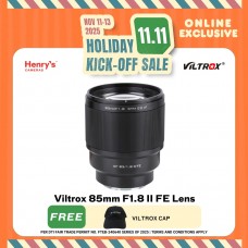 Viltrox 85mm F1.8 II FE Lens