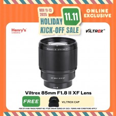 Viltrox 85mm F1.8 II XF Lens