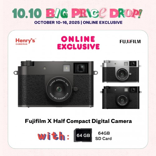 Fujifilm X Half Compact Digital Camera