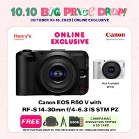 Canon EOS R50 V with RF-S 14-30mm f/4-6.3 IS STM PZ