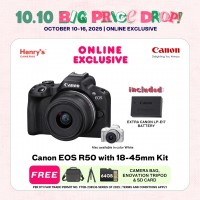 Canon EOS R50 with 18-45mm Kit