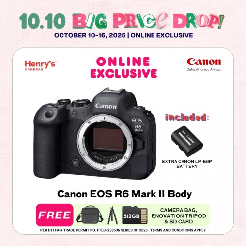 Canon EOS R6 Mark II Body