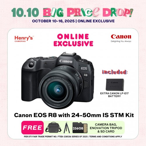 Canon EOS R8 with 24-50mm IS STM Kit