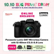 Panasonic Lumix G97 Mirrorless Camera with 12-60mm f/3.5-5.6 Lens