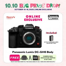 Panasonic Lumix DC-GH6 Body Mirrorless Camera
