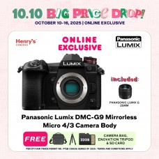 Panasonic Lumix DMC-G9 Mirrorless Micro 4/3 Camera Body