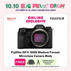 Fujifilm GFX 100S Medium Format Mirrorless Camera Body