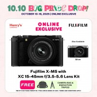 Fujifilm X-M5 with XC 15-45mm f/3.5-5.6 Lens Kit