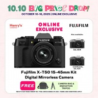 Fujifilm X-T50 15-45mm Kit Digital Mirrorless Camera