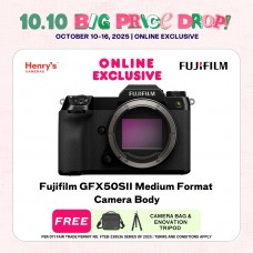 Fujifilm GFX50SII Medium Format Camera Body