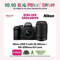 Nikon Z50 II with 16-50mm + 50-250mm Kit Lens
