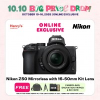 Nikon Z50 Mirrorless with 16-50mm Kit Lens