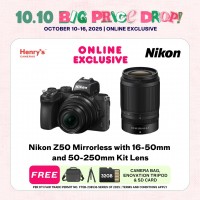 Nikon Z50 Mirrorless with 16-50mm and 50-250mm Kit Lens