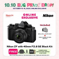 Nikon ZF with 40mm F2.8 SE Black Kit
