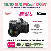 Nikon ZF with 24-70mm F4 Silver Kit