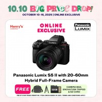 Panasonic Lumix S5 II with 20-60mm Hybrid Full-Frame Camera