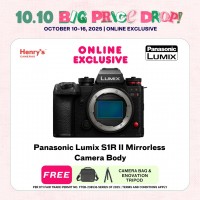 Panasonic Lumix S1R II Mirrorless Camera Body