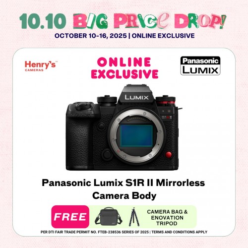 Panasonic Lumix S1R II Mirrorless Camera Body