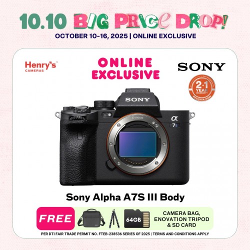 Sony Alpha A7S III Body (Sony Phils)