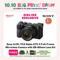 Sony ILCE-7C2 Alpha A7C II Full-Frame Mirrorless Camera with 28-60mm Lens Kit