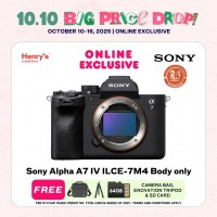 Sony Alpha A7 IV ILCE-7M4 Body only