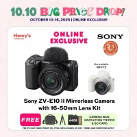 Sony ZV-E10 II Mirrorless Camera with 16-50mm Lens Kit