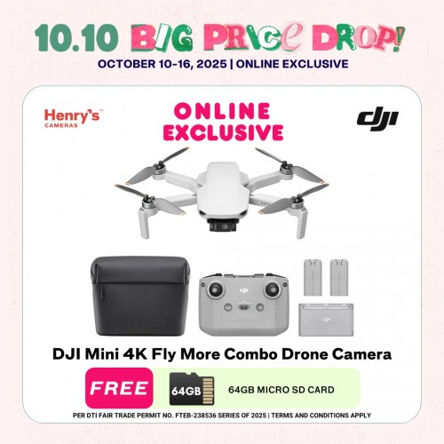 DJI Mini 4K Fly More Combo Drone Camera