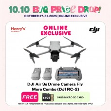 DJI Air 3s Drone Camera Fly More Combo (DJI RC-2)