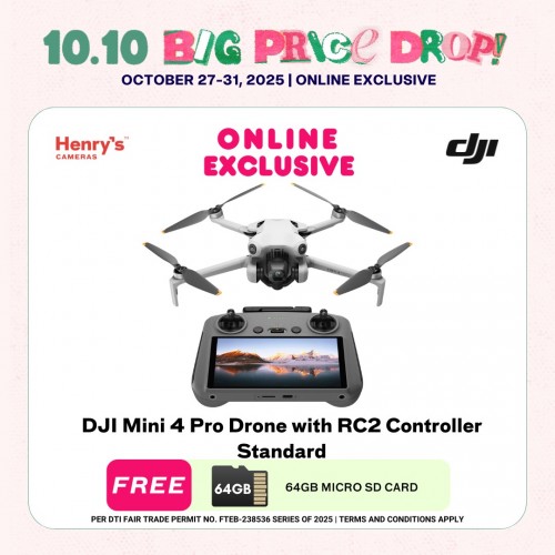 DJI Mini 4 Pro Drone with RC2 Controller Standard