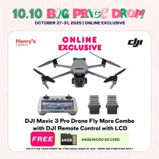 DJI Mavic 3 Pro Drone Fly More Combo with DJI Remote Control with LCD