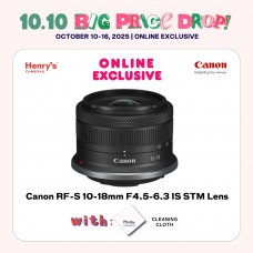 Canon RF-S 10-18mm F4.5-6.3 IS STM Lens