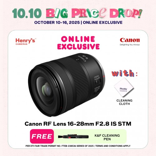 Canon RF Lens 16-28mm F2.8 IS STM