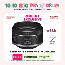Canon RF-S 7.8mm F4 STM Dual Lens