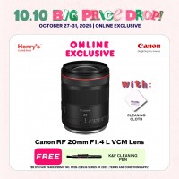 Canon RF 20mm F1.4 L VCM Lens