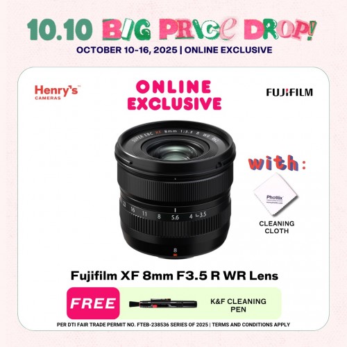 Fujifilm XF 8mm F3.5 R WR Lens